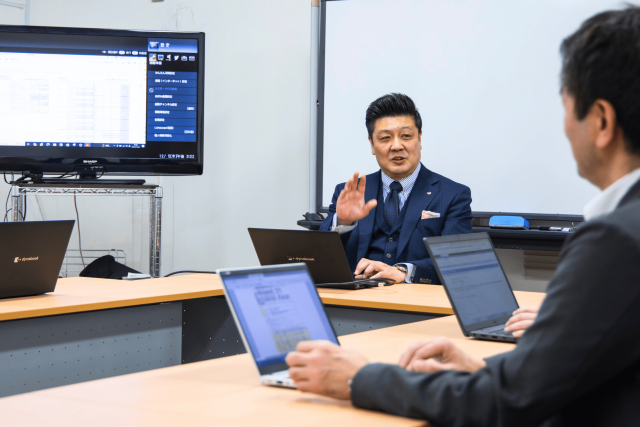 株式会社ベストケア―での会議風景